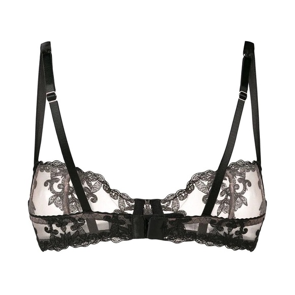 BNWT Fleur of England Onyx Balcony Bra - Picture 5 of 9